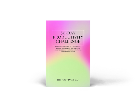 30-Day Productivity Challenge